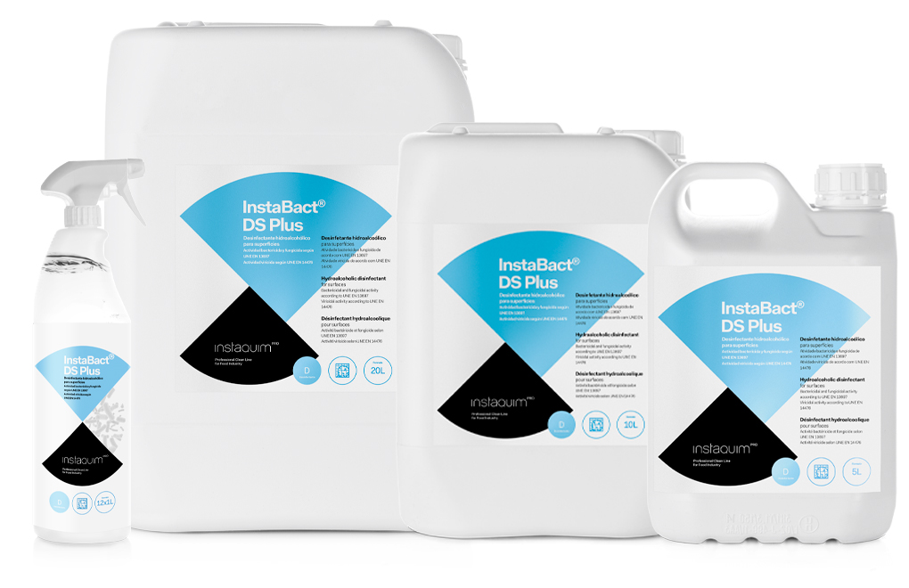 InstaBact DS Plus — Bactericida · fungicida · viricida rápido para superficies