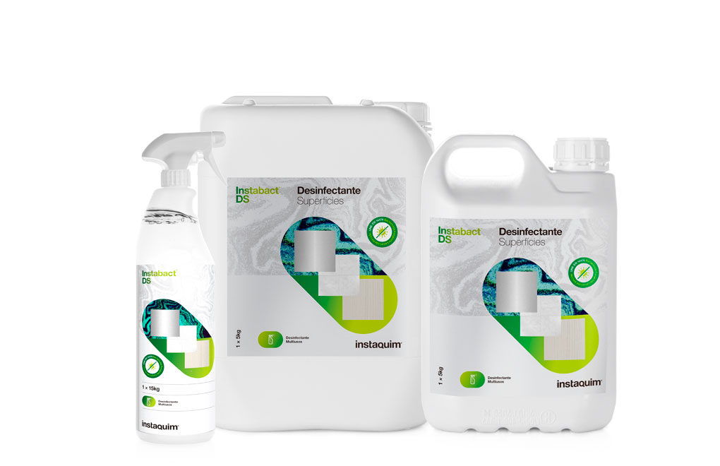 InstaBact DS — Limpiador bactericida, fungicida, levuricida y viricida